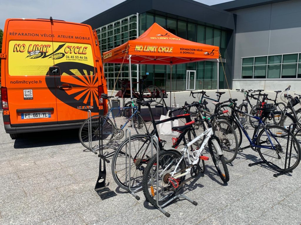 Réparation vélo pour entreprises et administrations