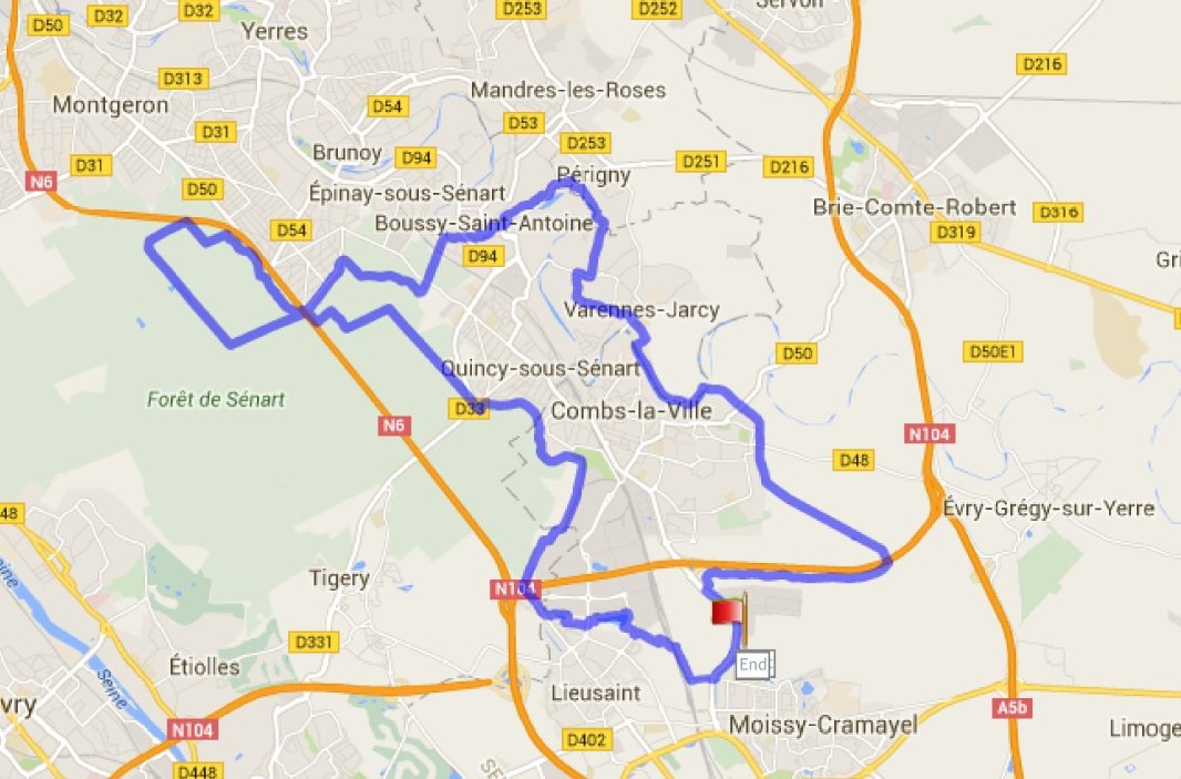 Randonnée vtt 20 décembre