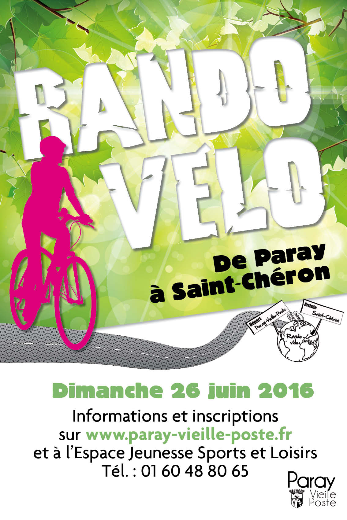 affiche rando vélo 2016