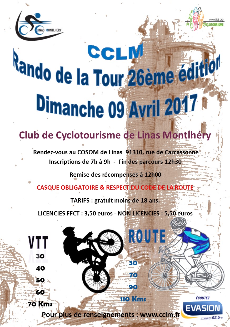 26&egrave;me Randonn&eacute;e de la Tour