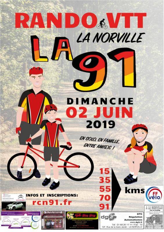 Rando Vtt La 91 2019