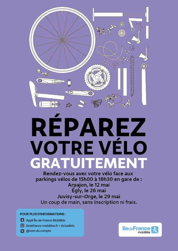 Animations réparation Arpagon - Egly